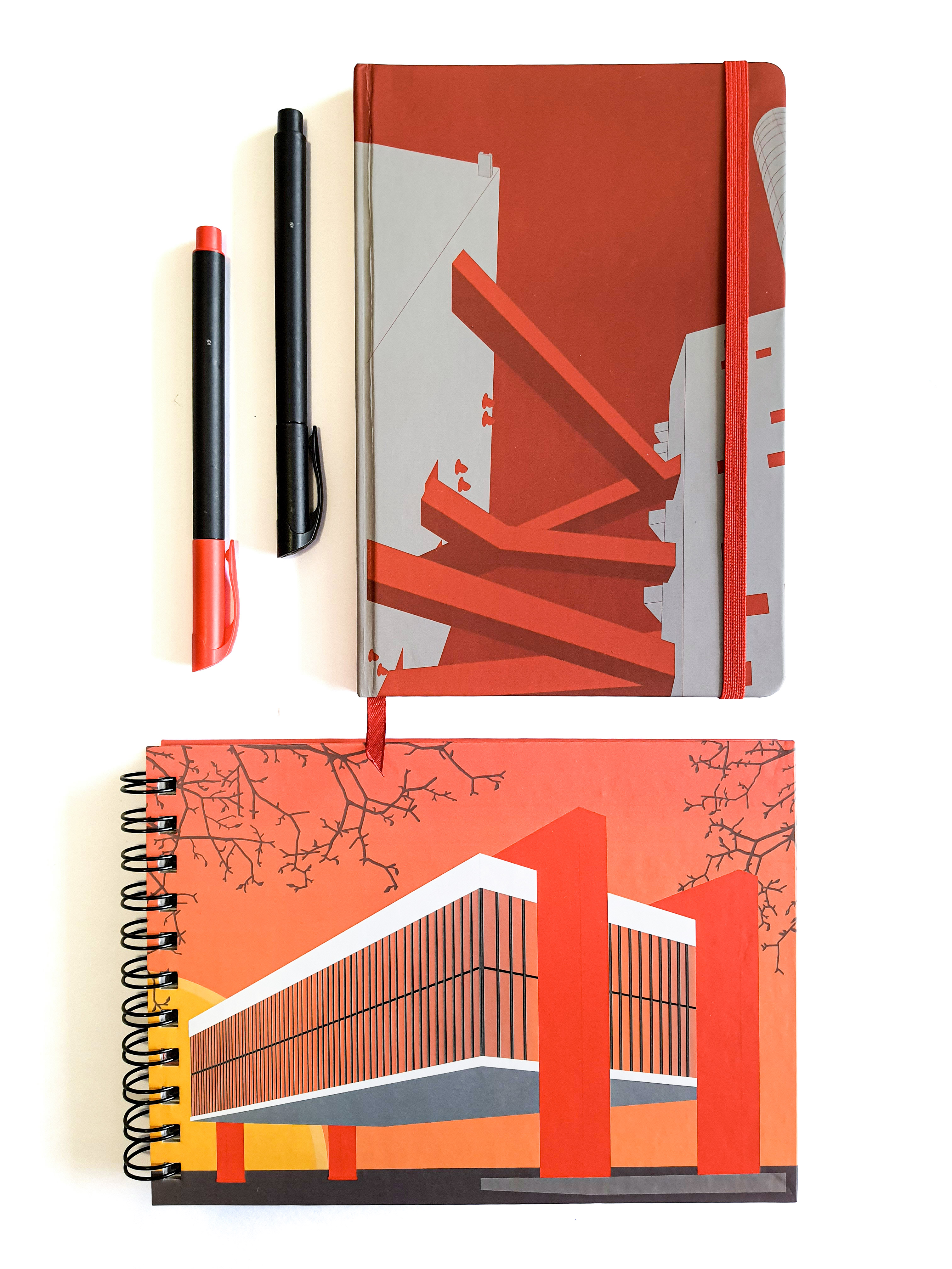 Kit Caderno SESC + Sketchbook MASP